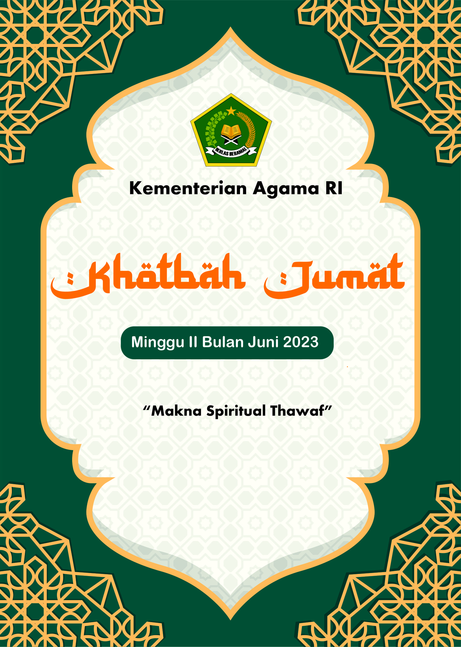 Naskah Khotbah Jumat : Makna Spiritual Thawaf | Naskah Khotbah ...